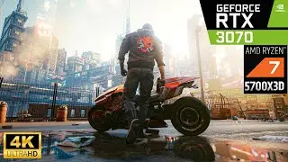 RTX 3070 + AMD Ryzen 7 5700X3D - Cyberpunk 2077 - Benchmark 4K Ultra RT (multiple presets)