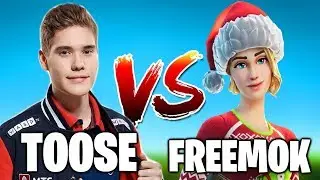 TOOSE ИГРАЕТ ПРОТИВ FREEMOK 1НА1 БИЛДФАЙТ