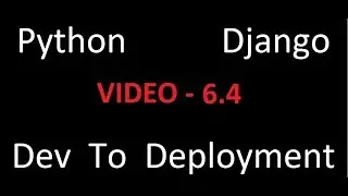 Python Django Dev To Deployment Project Based Course - Tuples & Sets - Video 6.4 - Brad