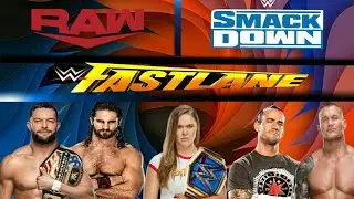 wwe fastlane 2021 dream match card / tachnical f3ar
