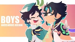 Boys || Xiaoven Animation Meme [Genshin Impact]