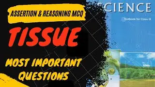 Best MCQ Tissue Class 9 Assertion Reasoning Questions // Class 9 Science CBSE Questions 