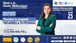 Charla motivacional “Descubre tu Propósito y Desarrolla tu Potencial” 🦋