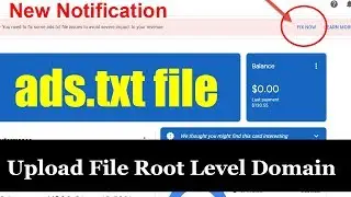 Ads.txt File Adsense | How To Fix Ads.txt In Wordpress or Blogger | Earning At Risk Adsense