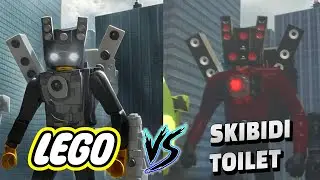 Skibidi Toilet VS Lego Skibidi Toilet | All season