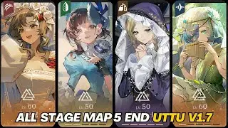 Reverse: 1999 CN - UTTU V1.7 Clear All Stage Map 5th END | Easy Strategy