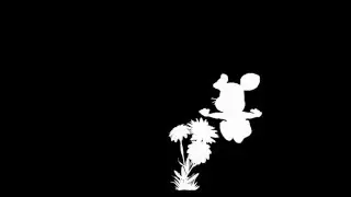 футаж - зайка (маска)