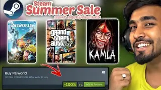 FREE GAMES😍Steam Summer sale 2024 Best deals & Best Games | Top Trending Games of 2024