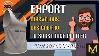 Exporting From Marvelous Designer to Substance Painter
