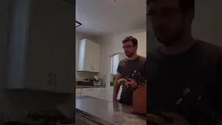 Banana cutting challenge 