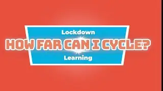 How far can I cycle within a 10km lockdown bubble?