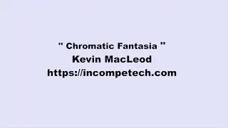 Kevin MacLeod ~ Chromatic Fantasia Bach BWV 930