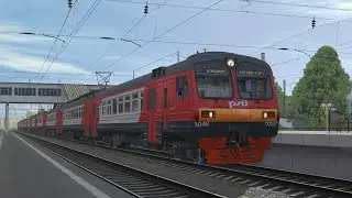 Владимир - Курская на ЭД4М-0357 в Trainz 19