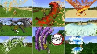 FIX THE BEST KIMETSU NO YAIBA ADDON DI MCPE !! Kimetsu no Yaiba Addon