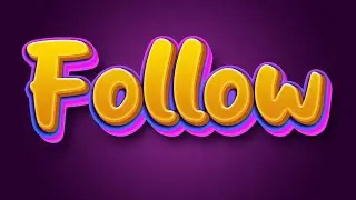 3D Text Effect - Photopea Tutorial