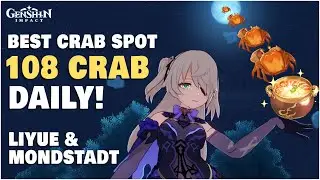 All Best Crab Location Mondstadt & Liyue | Genshin Impact