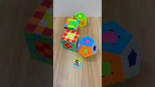 Spinning Rubik’s Cube Collection 3x3 4x4 5x5 and Megaminx