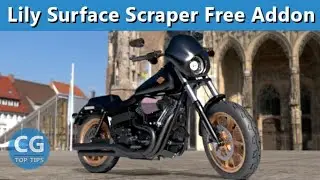 Lily Surface Scraper: Creating HDRI Environments for 3D Model in Blender 3.0