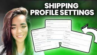 How to set up shipping profiles  on dawn theme  | shopify  tutorial 2024