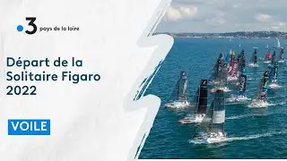 Voile. Le départ de la 53e édition de la Solitaire du Figaro 2022