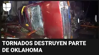 Nuevos tornados dejan graves daños en el centro de Oklahoma: dos personas murieron