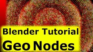 Blender Tutorial - Geometry Nodes and Waves