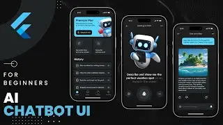 AI ChatBot Mobile App UI