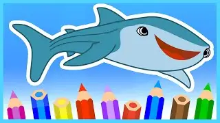 В ПОИСКАХ ДОРИ. Рисуем акулу. Finding Dory. Как нарисовать акулу Судьба. Дестини. Destiny Shark