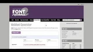 how link import generate web google font | google fonts webkit/webfont generate in fontsquirrel