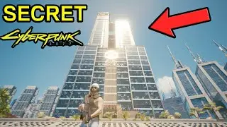 Cyberpunk 2077 HUGE SECRET Building With TONS OF LOOT! Glitch Inside Konpeki Plaza Arasaka