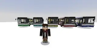 ОБЗОР НА МОД АВТОБУС ЛИАЗ 5292.21 ОБНОВЛЕНИЕ МОДА. Рикомпот | Minecraft