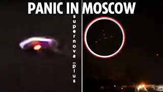 Terrified Russians open fire on mystery 'UFO' spinning over Moscow