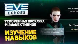 EVE Echoes - Быстрая прокачка // Эффективное изучение навыков // Что качать // Как ускорить // Гайд