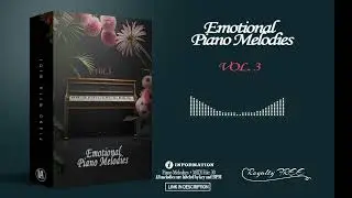 Sample Pack of 30 Emotional Piano Melodies (with Midi Files) | 100% royalty FREE |  VOL.3