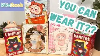 Plushies Kikagoods Shinwoo Vampire Candy Shop, Nommi, Lokiki, Cat-Loong UNBOXING Aussie revie