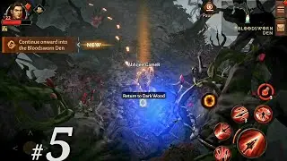Diablo Immortal Walkthrough Gameplay Part 5 - Dark Wood(iOS, Android)