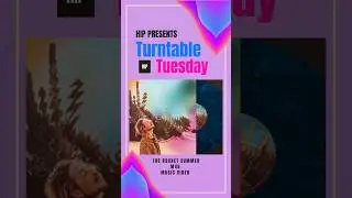 💜 Your beloved artist is back at it again! This turntable tuesday HIP presents The Rocket Summer.