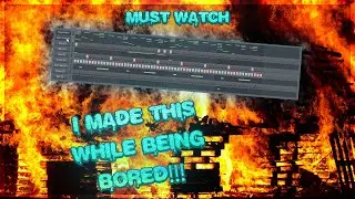 Making A FIRE BEAT While Being Bored!! | FL Studio 20