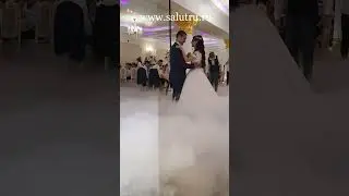 Тяжелый дым на свадьбе и запуск холодных фонтанов в Самаре и Тольятти #shorts