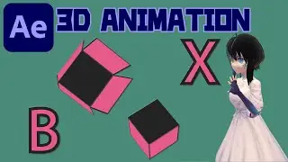 【After Effects】[3D ANIMATION] CUBE BOX ANIMATION