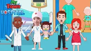 🚑МОЙ ГОРОД БОЛЬНИЦА СОФИЯ ЛЕЧИТ МАЛЕНЬКИХ БОЛЬНЫХ В ИГРЕ My Town  Hospital🏥