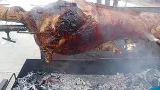 барашек на Вертеле, на новый год