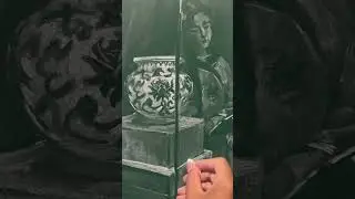 Student Gets Creative On Classroom Chalkboard