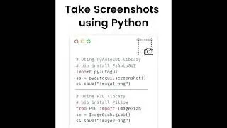 Take Screenshots using Python