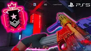The *BEST* 2.1KD Ash Main ACE Rushes Site On *PS5* + BEST SETTINGS- RAINBOW SIX SIEGE CRIMSON HIEST