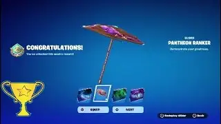 Fortnite Platinum Ranked Cup - My Rewards - (Fortnite C5S2)