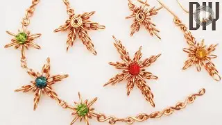 Snowflakes | star | leaf | Pendant | earrings | bracelet | Christmas | Noel 899