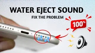 Water Eject Sound | How To Fix The Sound Problem | സ്പീക്കറിൽ വെള്ളം കയറിയാൽ ശരിയാക്കുന്നത് എങ്ങനെ