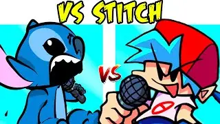 Friday Night Funkin' VS Stitch FULL WEEK + Cutscenes (FNF Mod/HARD)