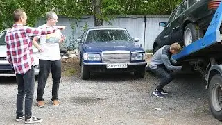 Купили Мерседес W126 на дне рынка! И что дальше?